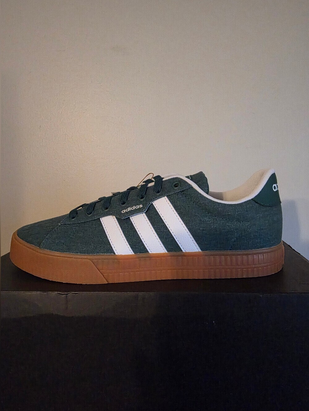 Adidas Daily 3.0 Collegiate Green Men Size 10 new with box